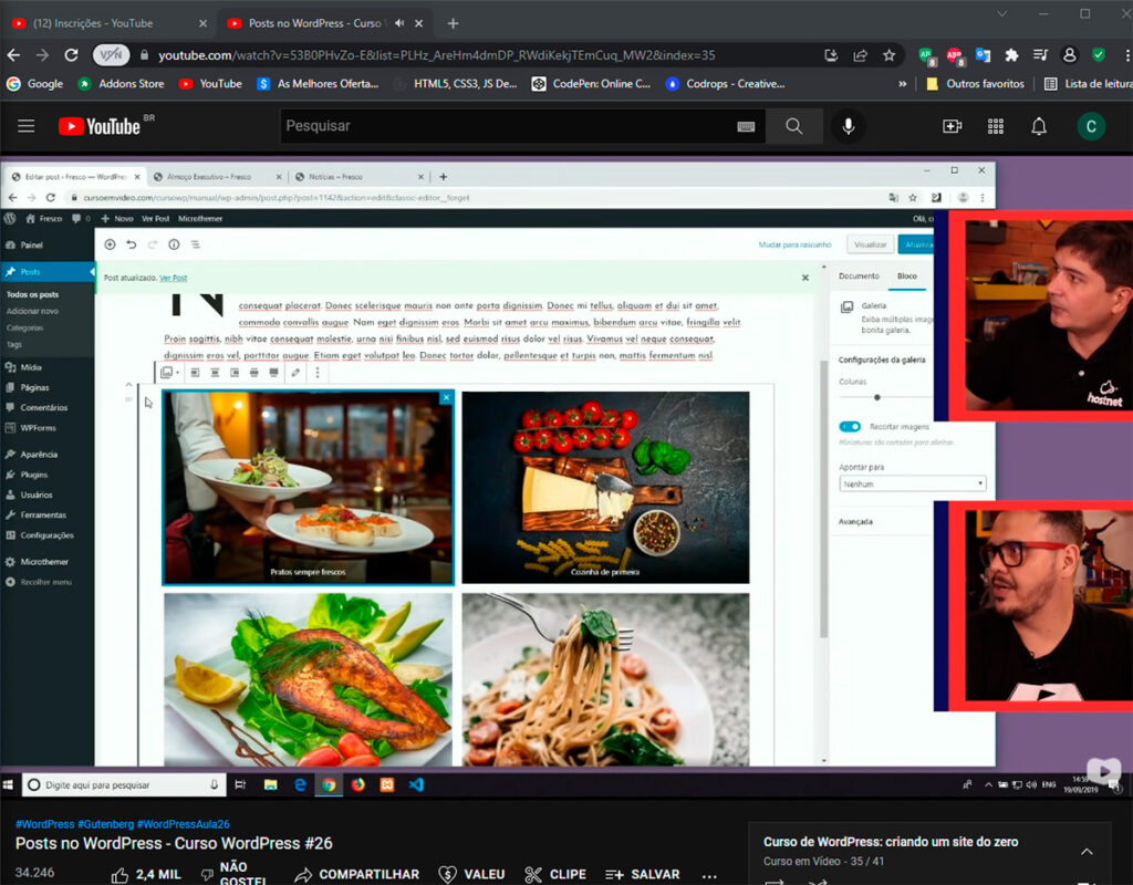 Imagem de video de um dos cursos do Curso em Vídeo